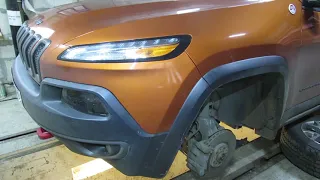 Неправильная замена шаровой!)) Jeep Cherokee trailhawk, Kl