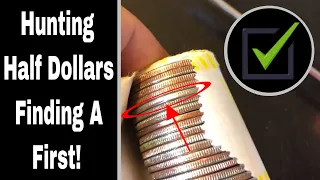 Roll Hunting Half Dollars - First Walking Liberty Found!