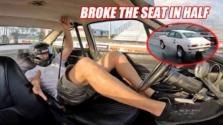 How I Nearly Broke My Neck Driving Adam LZ's Racecar...