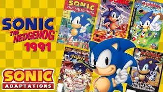 Comparing Every Sonic The Hedgehog (1991) Comic Adaptation