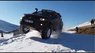 Snow Wars💥 Mitsubishi L200💥 Ford Ranger ❄️🌨️🧭Mud + Snow OFF ROAD ADVENTURE 🧭