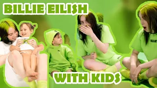 Billie Eilish with babies and kids 2020