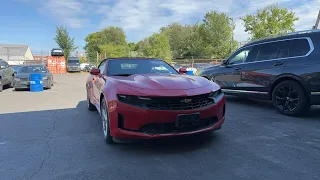 $19.400 2023 Chevrolet Camaro. Нужно ли везти авто сразу в порт? Или лучше не экономить?Как думаете?