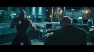 Furious 7 Agent Hobbs vs Deckard Shaw