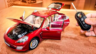 COMPREI UMA PORSCHE PANAMERA! MINIATURA SUPER REALISTA 1:18