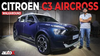 2023 Citroen C3 Aircross Walkaround | Does it work as a 7-seater | autoX