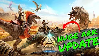 HUGE ARK UPDATE! New Map, New Creatures, New Items!!!