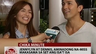 24Oras: Dennis Trillo at Jennylyn Mercado, nag-taping na para sa "My Faithful Husband"