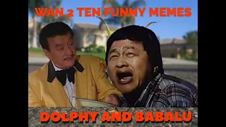 TOP 10 FUNNY MEMES DOLPHY AND BABALU NO COPYRIGHT