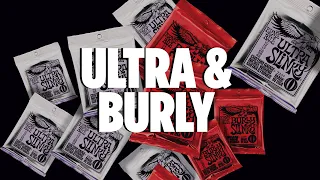 NEW! Ernie Ball Ultra & Burly Slinkys