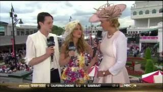 Johnny Weir, Tara Lipinski, Kentucky Oaks