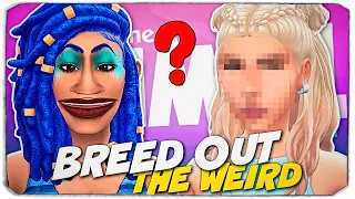 ЭКСТРЕМАЛЬНЫЙ BREED OUT THE WEIRD СО СЛАЙДЕРАМИ - The Sims 4