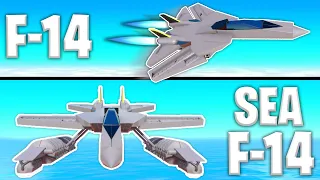 Making a F-14 Land on WATER! - Trailmakers