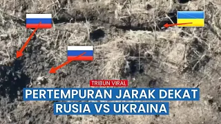 Terekam Drone, Inilah Pertempuran Jarak Dekat Pasukan Rusia vs Ukraina di Arah Luhansk