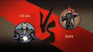 Titan Vs May! | Shadow Fight 2