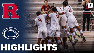 Rutgers vs Penn State | NCAA College Soccer | Highlights - October 17, 2023