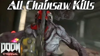 DOOM Eternal All Chainsaw Kills