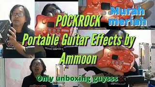 Only Unboxing : Ammoon POCKROCK Portable Guitar Effects (Shenzhen TOMTOP Technology)