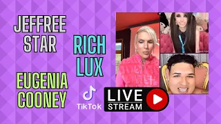 JEFFREE STAR LIVE w/RICH LUX & EUGENIA COONEY 6/24/23 🚨 #jeffreestar #richlux