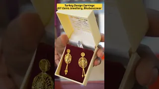 Best Design Turkey Earring Collection's #shorts #goldjewelry