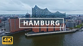 Hamburg , Germany 🇩🇪 | 4K Drone Footage