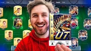 I Upgraded a Subscribers FC 24 Account with a 90+ TOTS Live Pack!