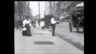 What Happened on 23rd street in New York in 1901?