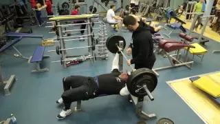 Дмитрий Голубочкин и Павел Федоров. Тренировка: грудь. (часть первая)