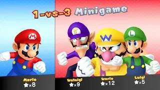 Mario Party 10 - Mario vs Luigi vs Wario vs Waluigi - Mushroom Park