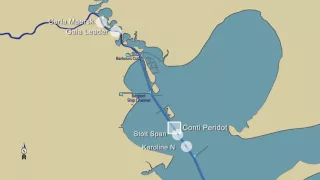 Collision between Bulk Carrier CONTI PERIDOT and Tanker CARLA MAERSK