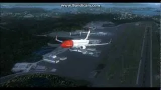 Virtual Bergen Lufthavn, Flesland - HD