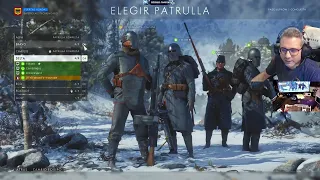 Voy de Centinela Limpiando, Pero nadie Viene a Ayudarme o curarme.. AAAAAAArrrrgg Battlefield 1