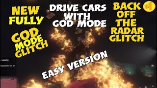 *NEW* FULL GOD MODE WITH DRIVE A CAR BEST Funny Mode OFF The Radar GLITCH GTA 5 ONLINE EASY VERSION