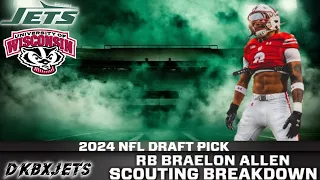 2024 NFL Draft | Wisconsin Running Back Braelon Allen Pros & Cons | Young Bruiser