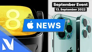 Apple Watch Series 8 NICHT eckig, iPhone 14 (Pro) EVENT am 13.09 - Apple News  | Nils-Hendrik Welk