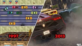 Evolution of Grand theft auto (Evolution of GTA) - GTA 1 (1997) TO GTA 5 (2013) - GTA 6