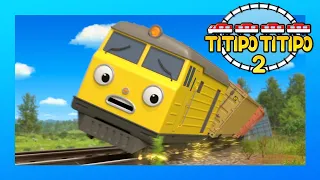 TITIPO S2 Compilation EP1-5 l Train Cartoons For Kids | Titipo the Little Train l TITIPO TITIPO 2