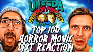 Uneeda Horror Podcast Episode 80 | CHH and Nick Lose it Over This Top 100 Horror Movie List