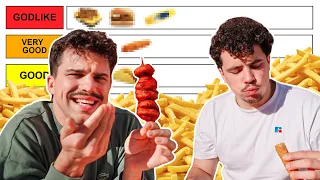 THE ULTIMATE FRITUUR TIER LIST 🍟🍔 *BELGIAN FAST FOOD*