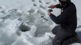 Quebec ice fishing
