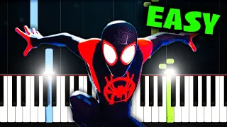 Am I Dreaming (Spider-Man: Across the Spider-Verse) - EASY Piano Tutorial