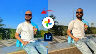 How to colour grade photo like iphone in Lightroom | Google photos | |Dhanwal editz|