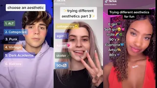 Trying different Aesthetics 🌼 TIKTOK Challenge - YES ERIC | TIKTOK Compilation