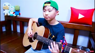 Amazing 10-year-old Kid Sean Song Guitar Skill (Luis Fonsi - Despacito Guitar Cover)