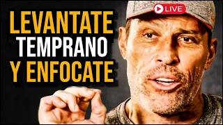 ¡Logra TUS METAS desde TEMPRANO! 🔴LIVE 🔴 TONY ROBBINS | Desarrollo Personal