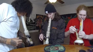 TRIPLE HALF GRAM BONG RIPS!