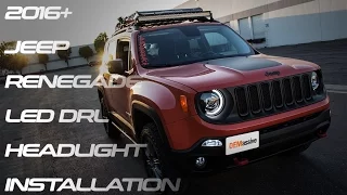 OEMassive 2016+ JEEP RENEGADE LED DRL HEADLIGHT INSTALLATION