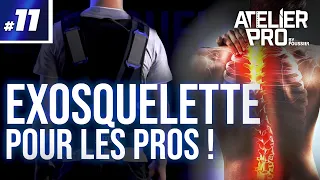 🎬🛠THIS EXOSKELETON PROTECT YOUR BACK AND REDUCE MSDs (English Subtitles)@Auxivo