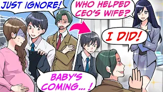 Went Against Boss To Help a Pregnant Lady But, He Tried to Take Credit For it And…[RomCom Manga Dub]