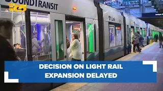 Sound Transit delays making recommendation on expansion route to Ballard